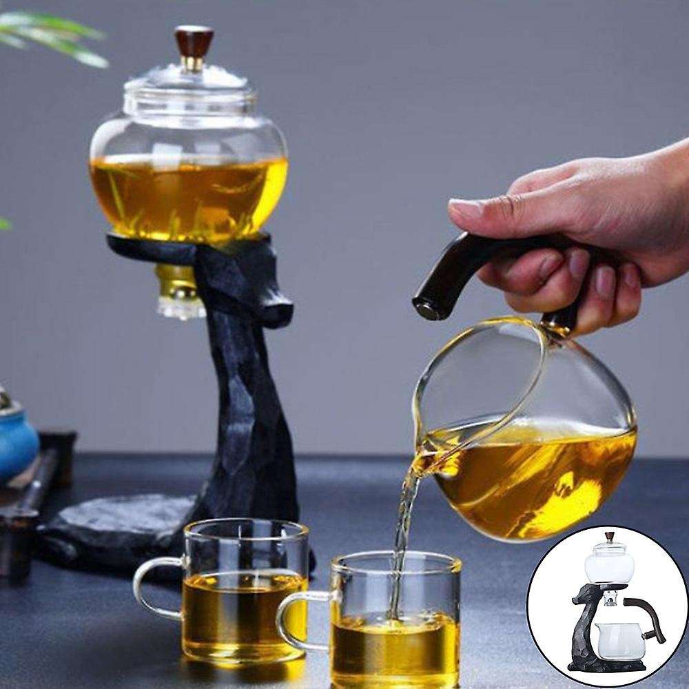 Glass Tea Set Magnetic Water Diversion for Kitchen Loose Infusers Kettles Cooking Tea Maker Glasses