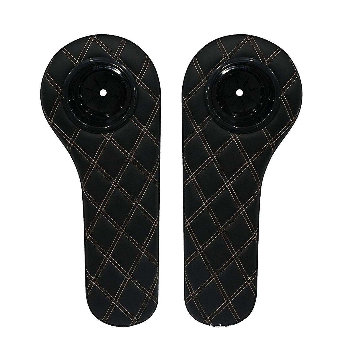 Golf Cart Armrest with Cup Holder No Drilling Armrest for Club Car Rear Seat Kit Side Flip Hinge Arm