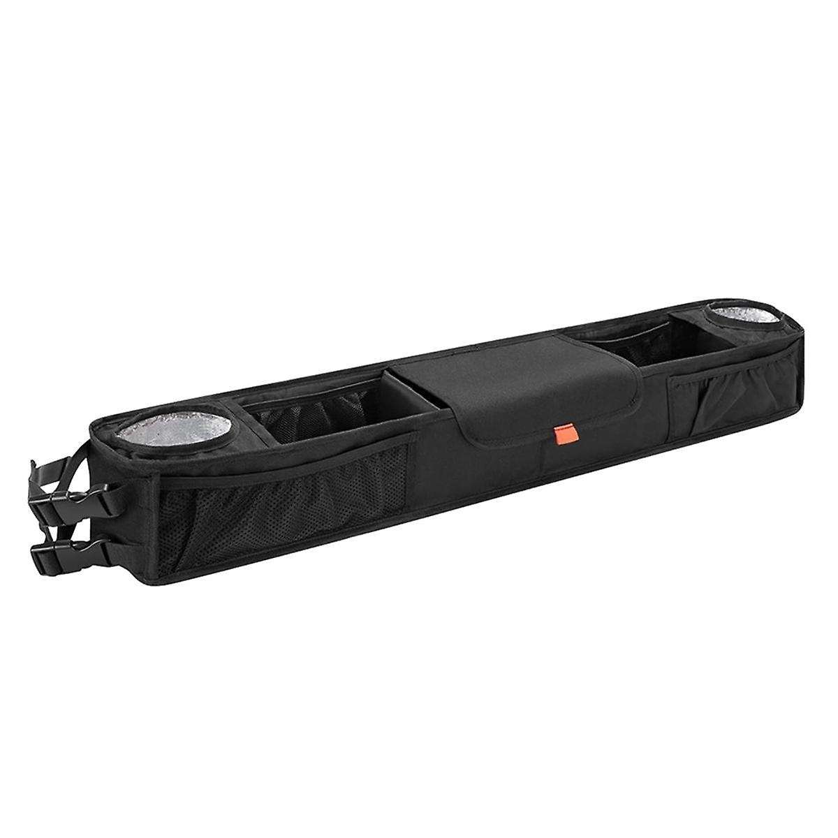 Golf Cart Front Storage Basket with Insulated Cup Holders, Dash Tray Organizer for , Golf Cart Stora