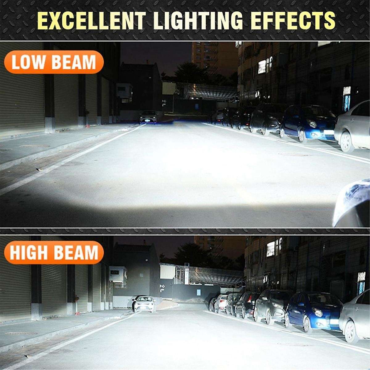 H9 LED Car Headlight Bulb Canbus Led 360 350000LM 800W 3D Auto Lamps