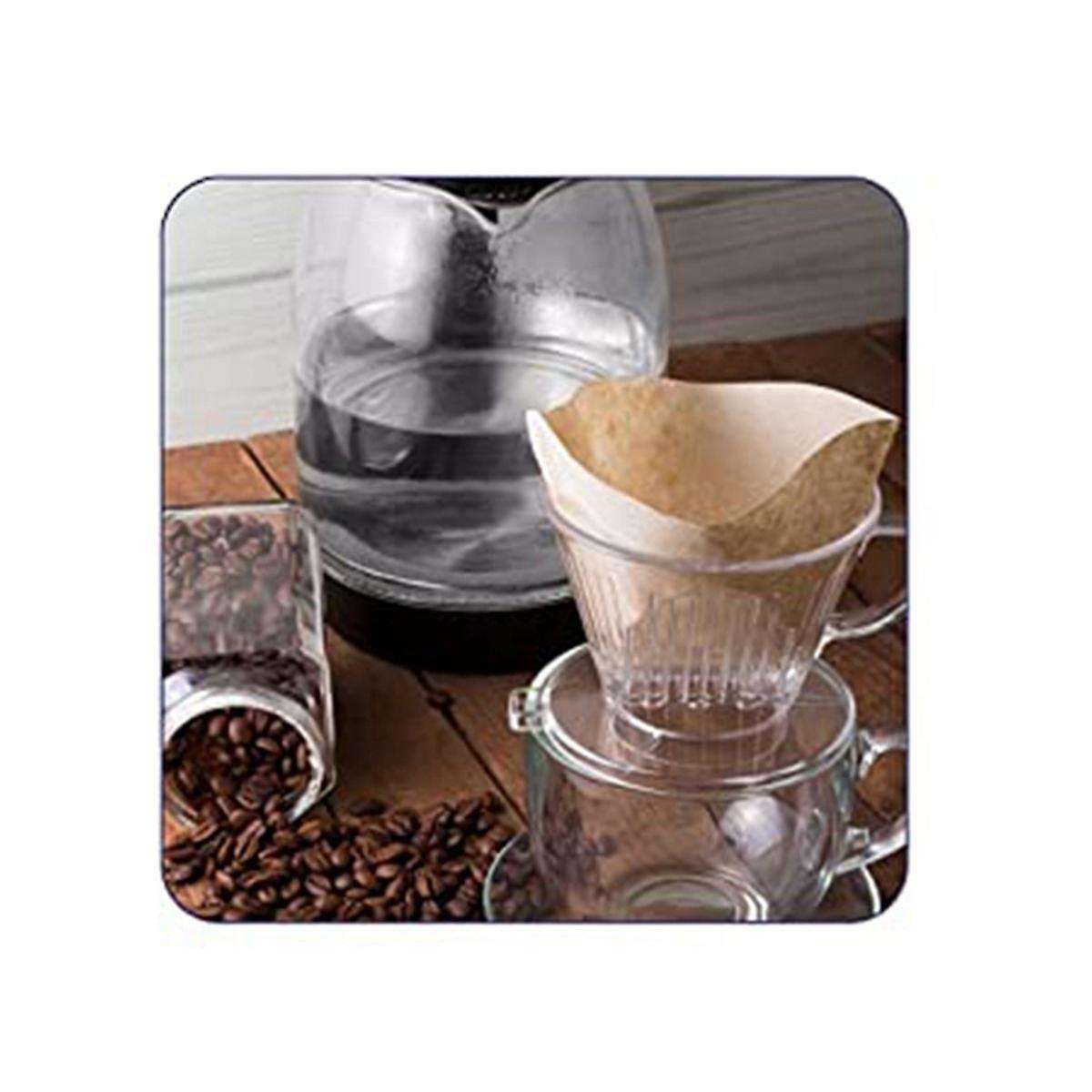 Hand-brewed Coffee Filter Paper Thickened Cone-shaped Coffee Filter Paper Drip Tea Filter Cup 50