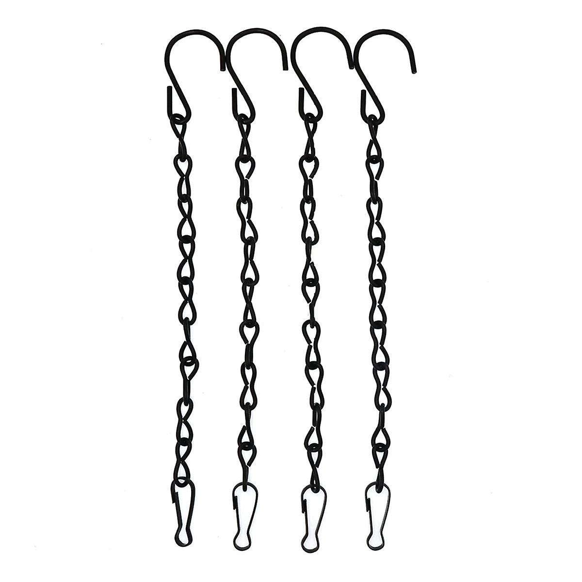 Hanging Plant Chain, Black Chain for Hanging Bird Feeders Lanterns Baskets Billboards Wind Chimes Or