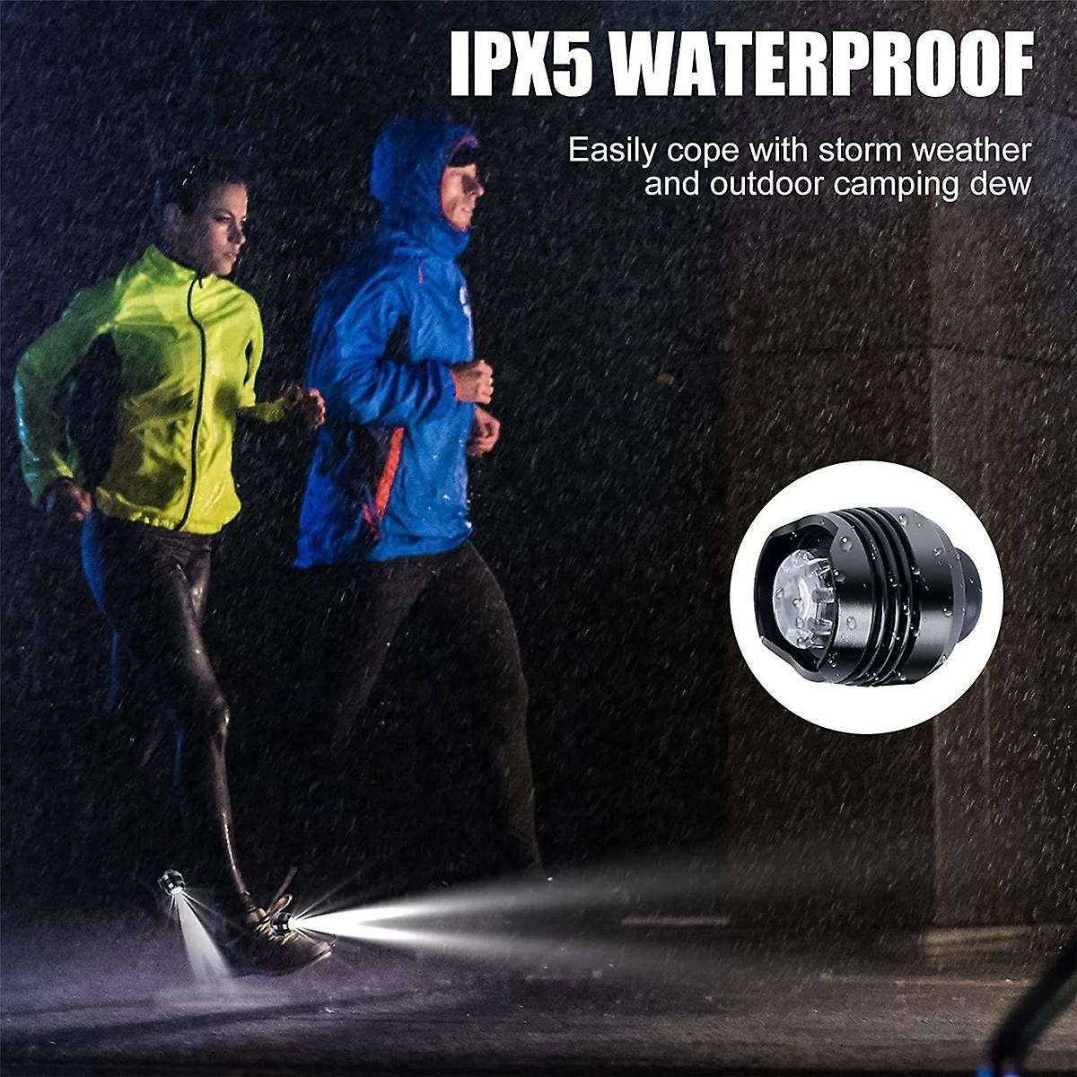 Headlights for , 2pcs Crock Lights for Shoes, Charms Funny Shoe Accessories for Walking Camping