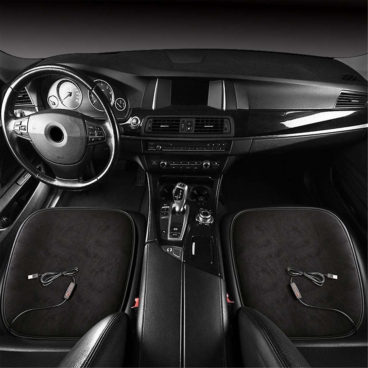 Heated Car Seat Cover Heating Electric Car Seat Cushion Hot Keep Warm Winter Usb Lighter Heating Cus