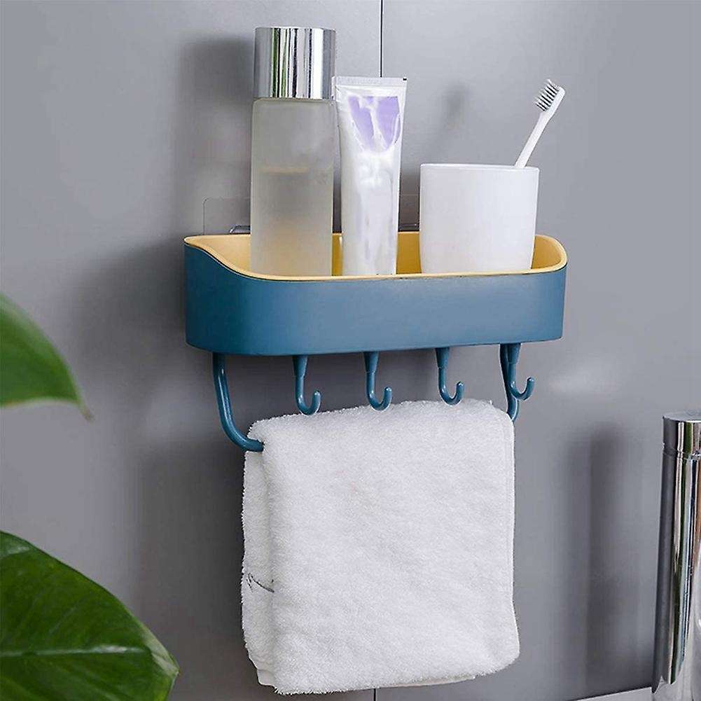 Hole-Free Wall Hanging Double Layer with Strong Adhesive Plastic Products, Suitable for Bathroom, K