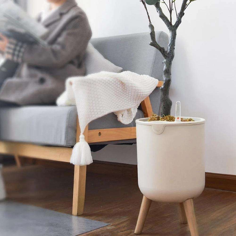 Household Indoor Automatic Self-Watering Flower Pot Large Floor-Standing Potted Storage Basin with W