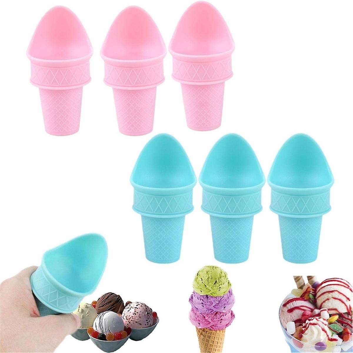 Ice Cream Cone Scoop, Children'S Ice Cream Cone Scoop, Mini Ice Cream Cone Reusable