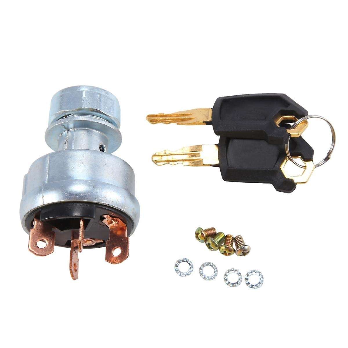 Ignition Switch 4 Wire with 2 Keys 9G-7641 9G7641 for CAT Excavator 229 306 320 330 322 375 Excavato