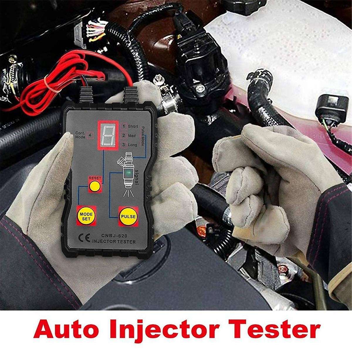 Injector Tester Fuel Injector Tester Fuel System Scan Tool Gasoline Injector Tester Automotive DIY