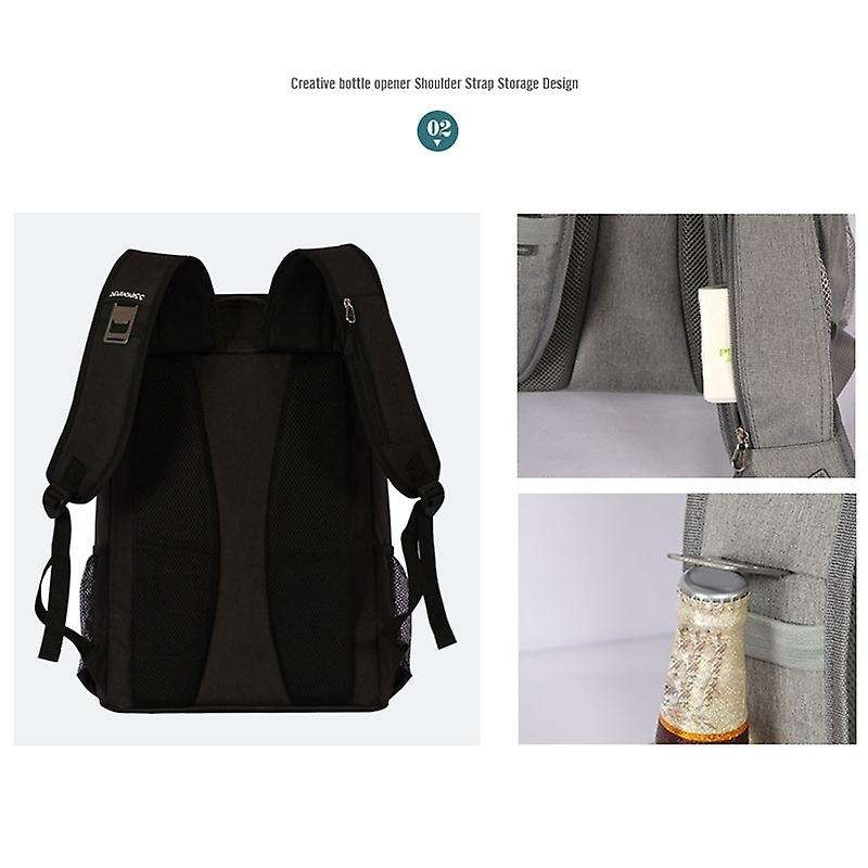 Insulated Cooler Bag Large Capacity Bag Portable Food Backpack Waterproof Ice Pack Lunch Bags for Pi