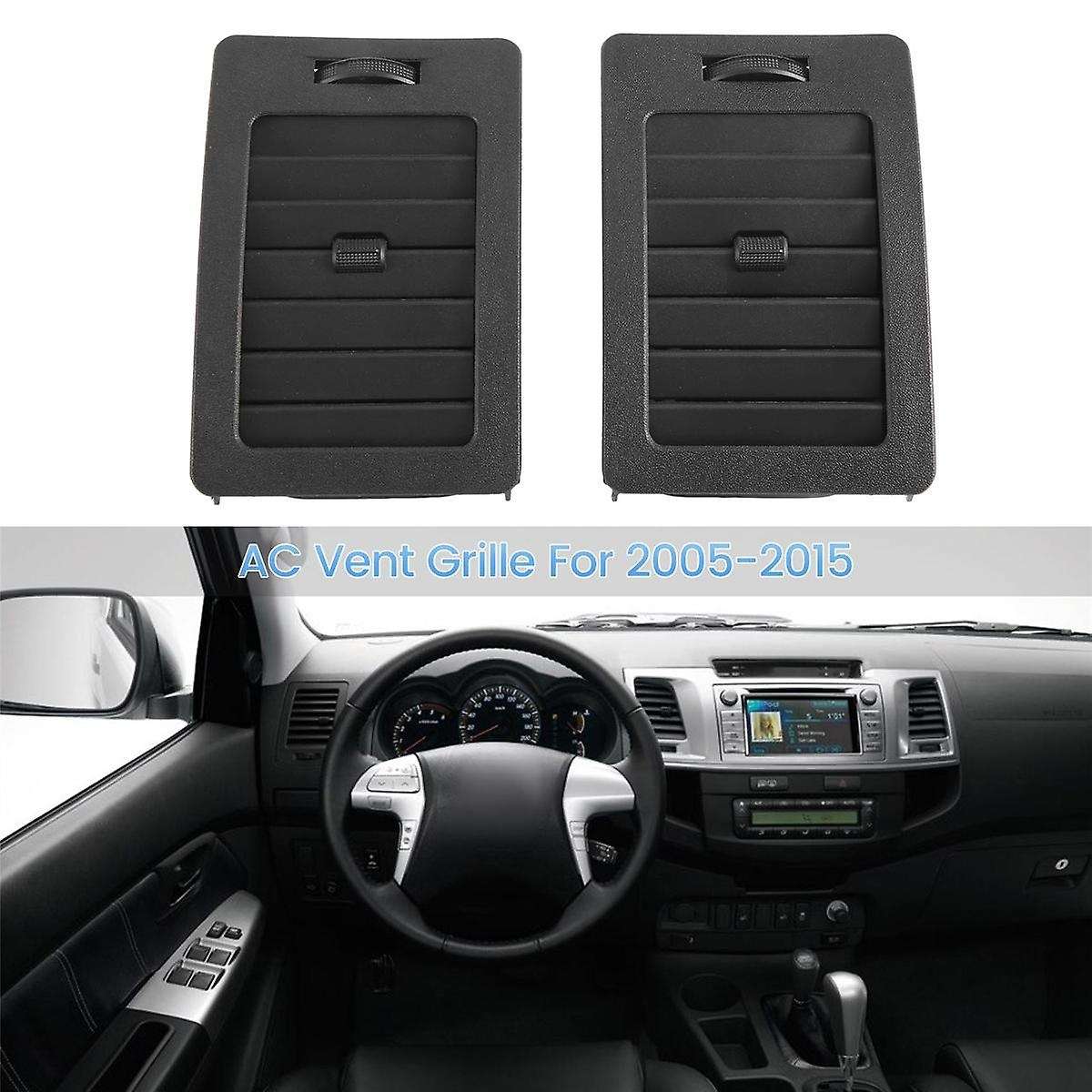 Interior Air-condition Grill A/c Vent Grille for Sr5 Ute 2005-2015 Fortuner Accessories