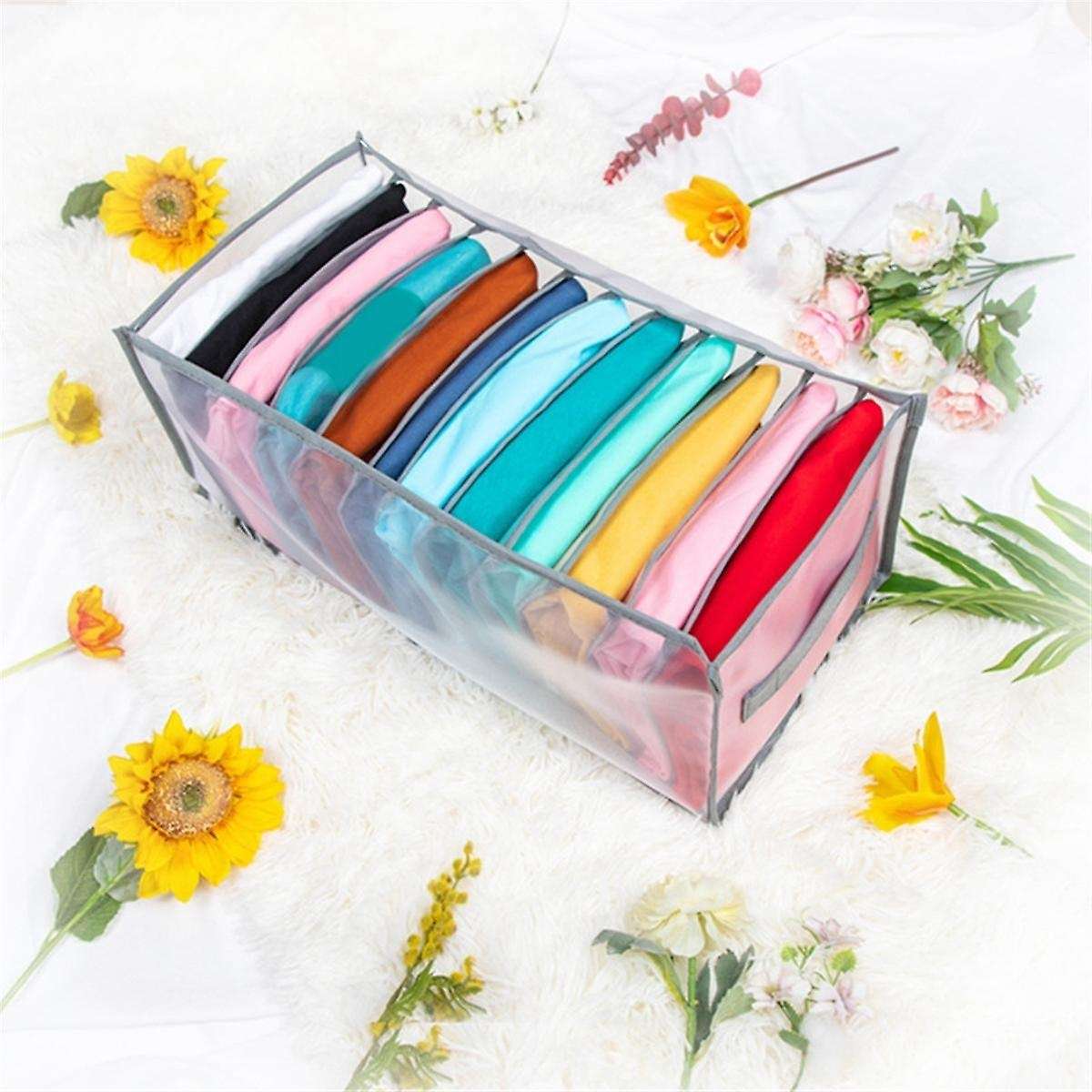 Jeans Organization Storage Box Closet Organizer Clothing Drawer Organizers Cabinet Pants Storage Org