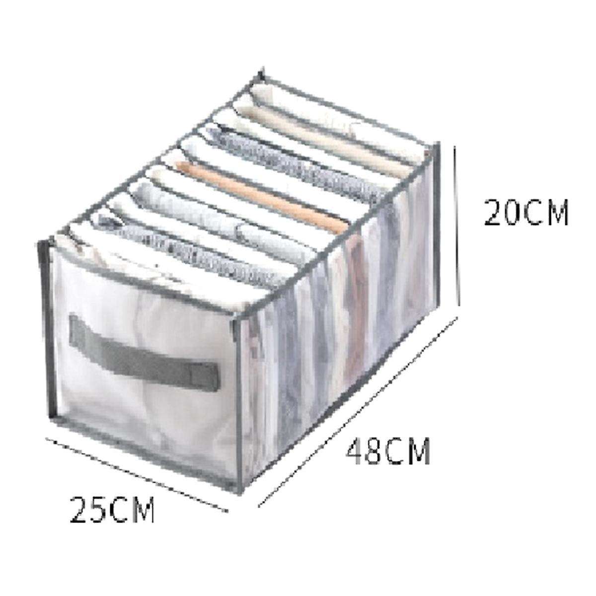 Jeans Organization Storage Box Closet Organizer Clothing Drawer Organizers Cabinet Pants Storage Org