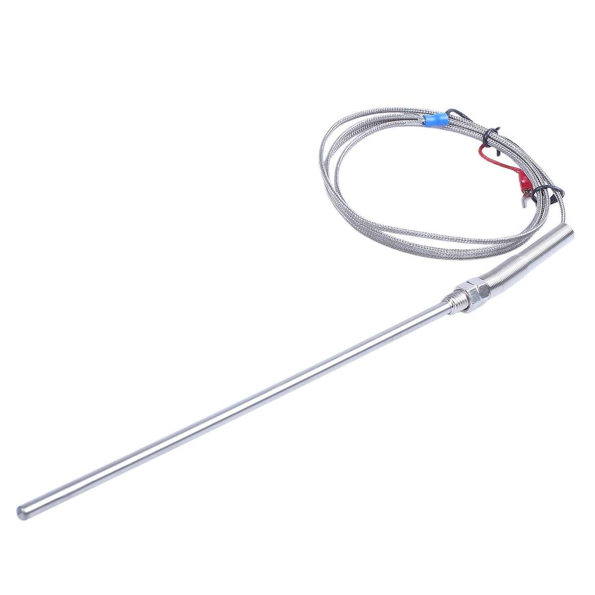 K Type 20cm Probe Thermocouple High Temperature Sensor 1.5m