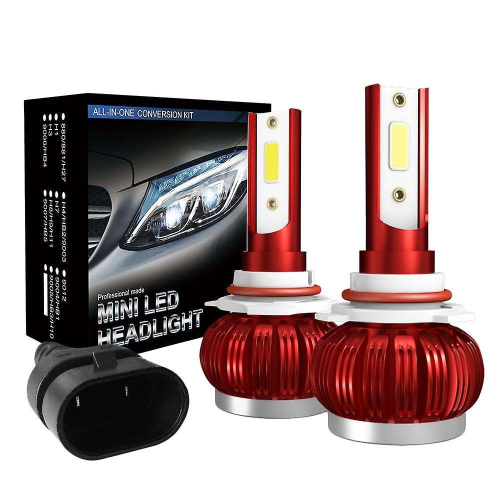 K1 Car Led Headlight Cob Beam Bulb Led 9006/Hb4 3800Lm 40W Strong Headlight Fog Light