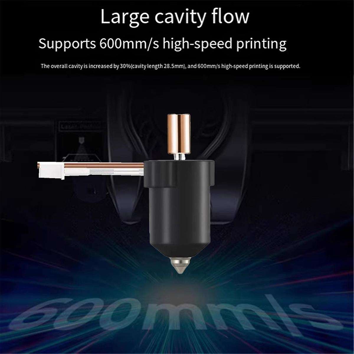 K1 Ceramic Heating Block Kit 300C High Tem Flow Printing Uniform Feeding 60W Heating for K1/K1 MAX