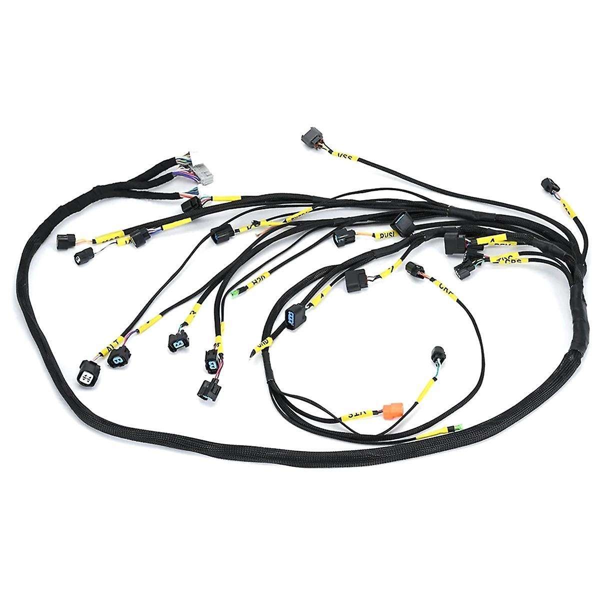 K20 K24 K-series Tucked Conversion Harness Engine Harness for K-swap Crx Ek Eg Ep3 01-05 Rsx