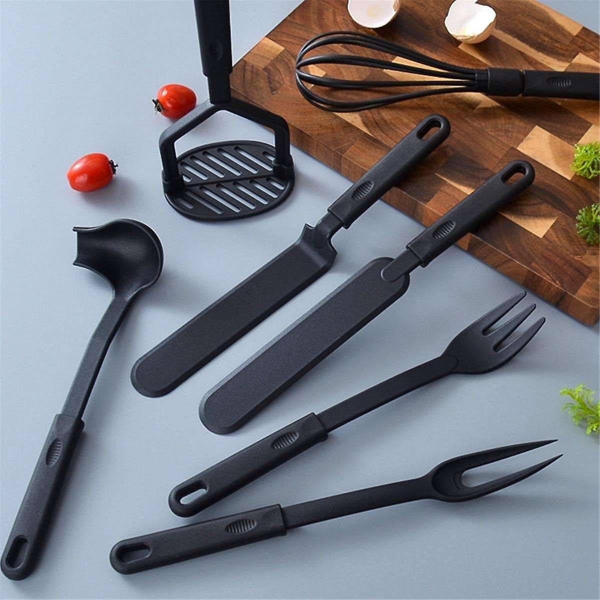 Kitchen Utensils Set of 17 Pcs, Nylon Non-Stick Cooking Utensils Set,Kitchen Gadgets Tools for Cook