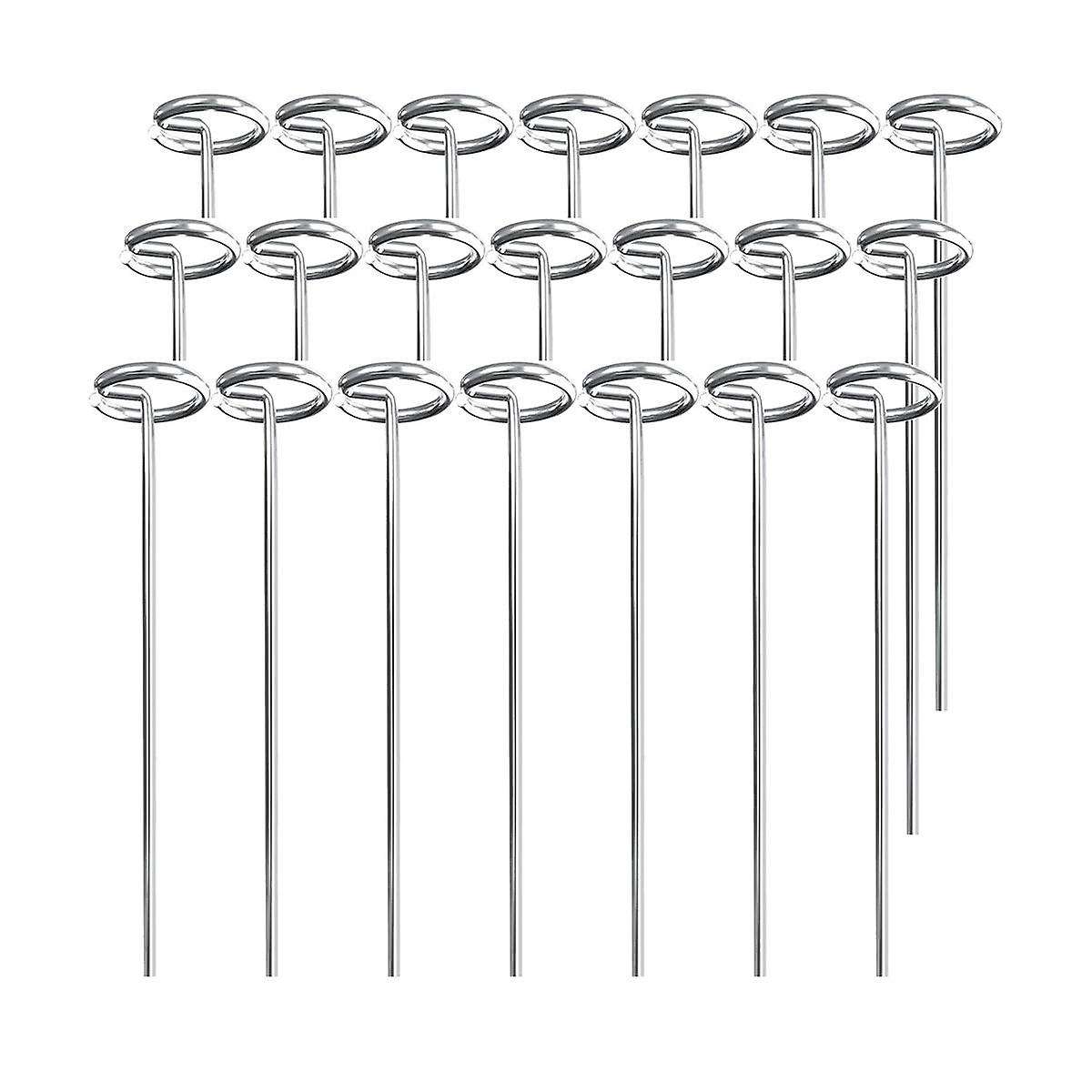 Landscape Staples 6 Inch Galvanized Landscape Sod Stakes Garden Staples Landscape Fabric Staples Wee