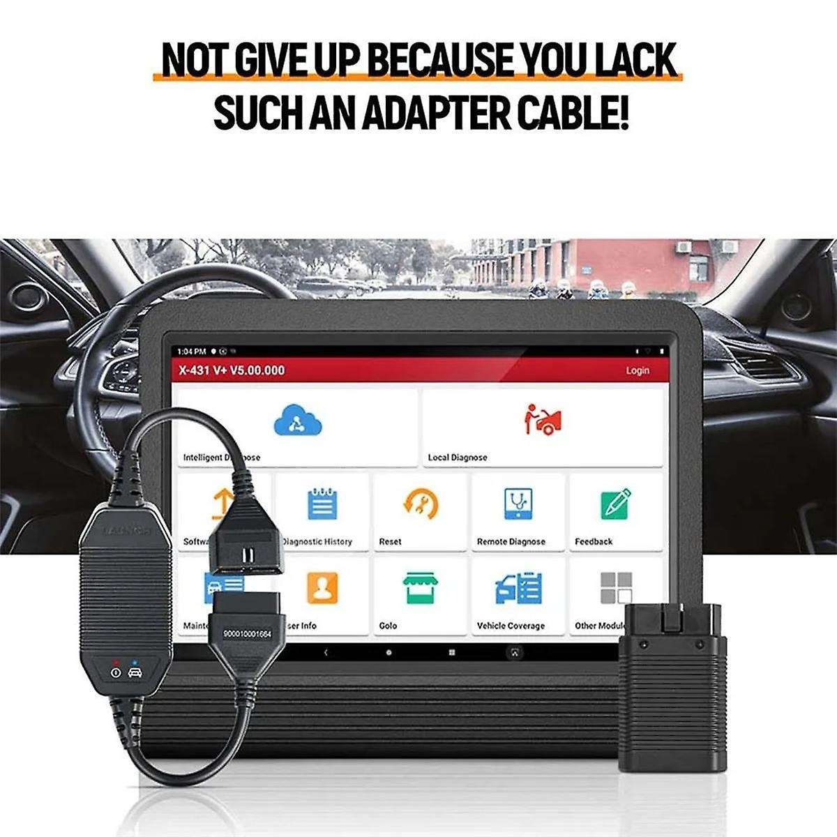 Launch X431 Can Adapter Code Reader Canfd Cable Car Diagnostic Scanner for X431 V/v+/ Pad Iii/ Pro3