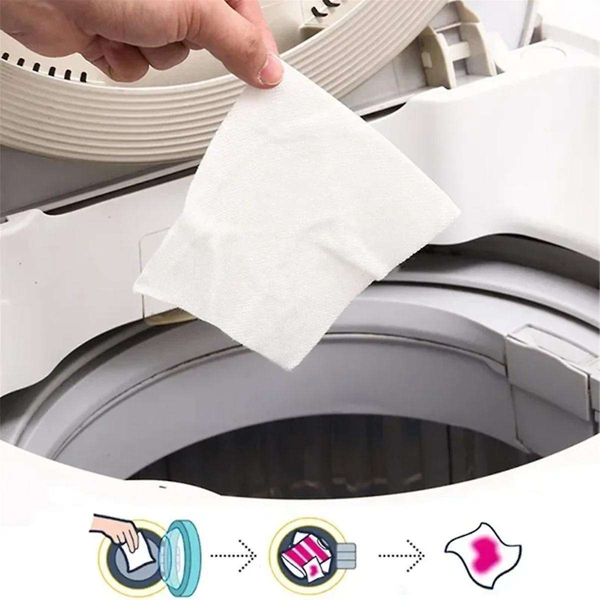 Laundry Washing Papers Anti Dyed Cloth Laundry GrabberCloth Color Catcher Dyeing Cloth Proof Color A