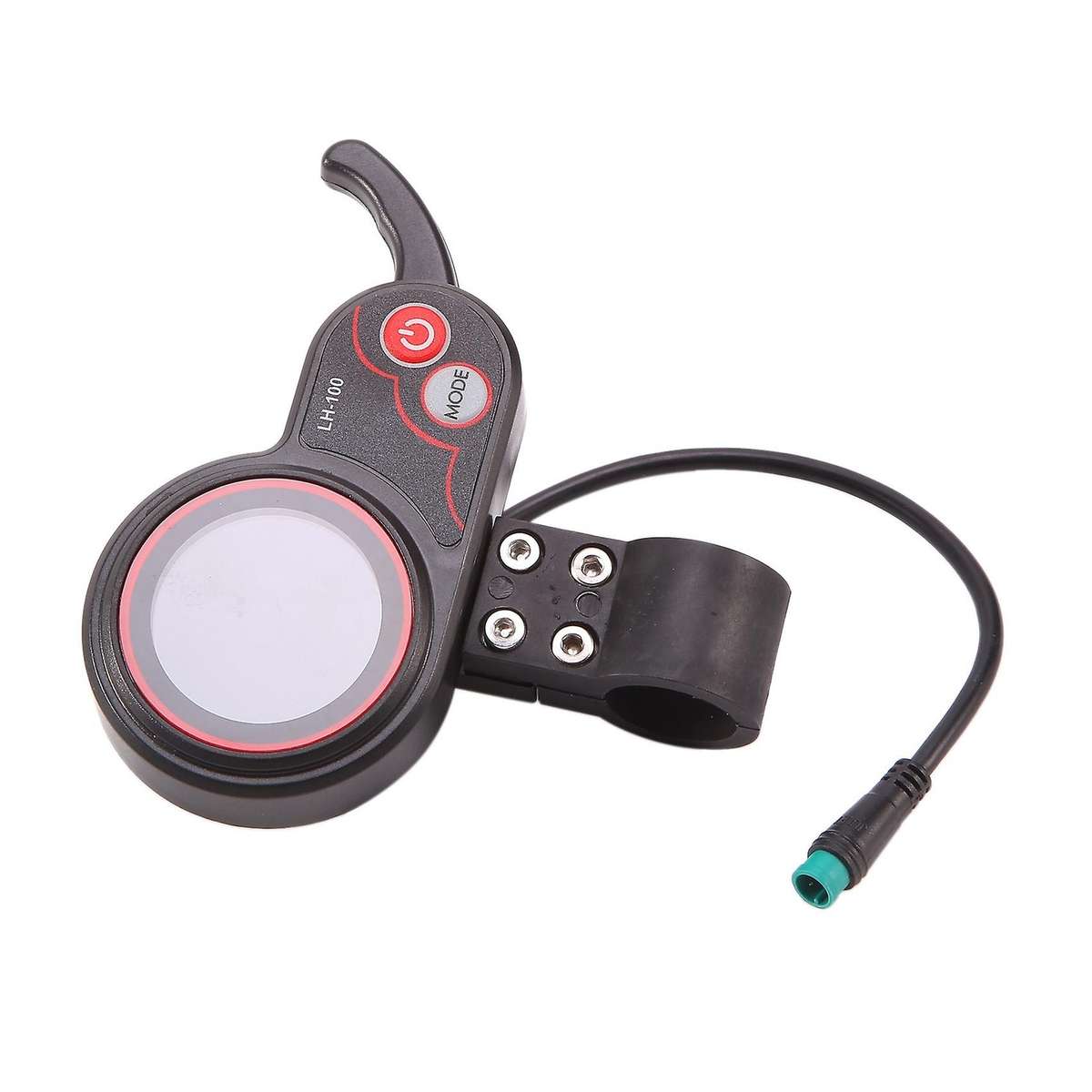 Lcd-lh100 24v/36v/48v/60v 5 Pins Electric Bike Display Thumb Throttle Speedometer Control Panel For