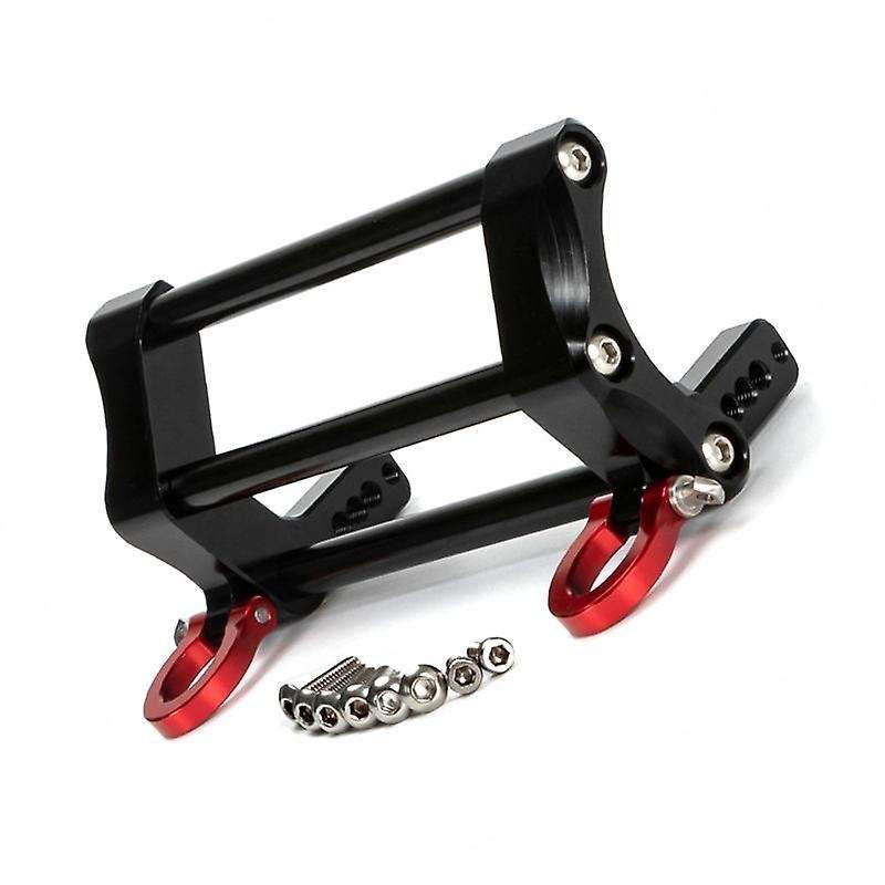 Lcg Metal Front Bumper with Tow Hook for Axial Scx10 Traxxas,red