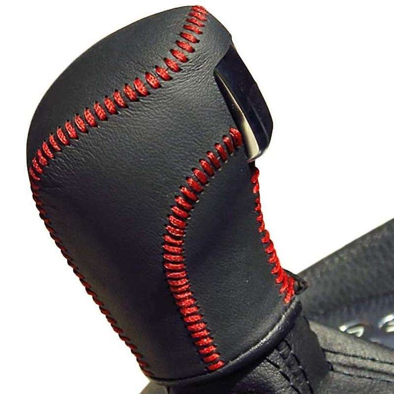 Leather Car Gear Shift Knob Cover Compatible Golf 6 7 MK6 MK7 DSG Tiguan