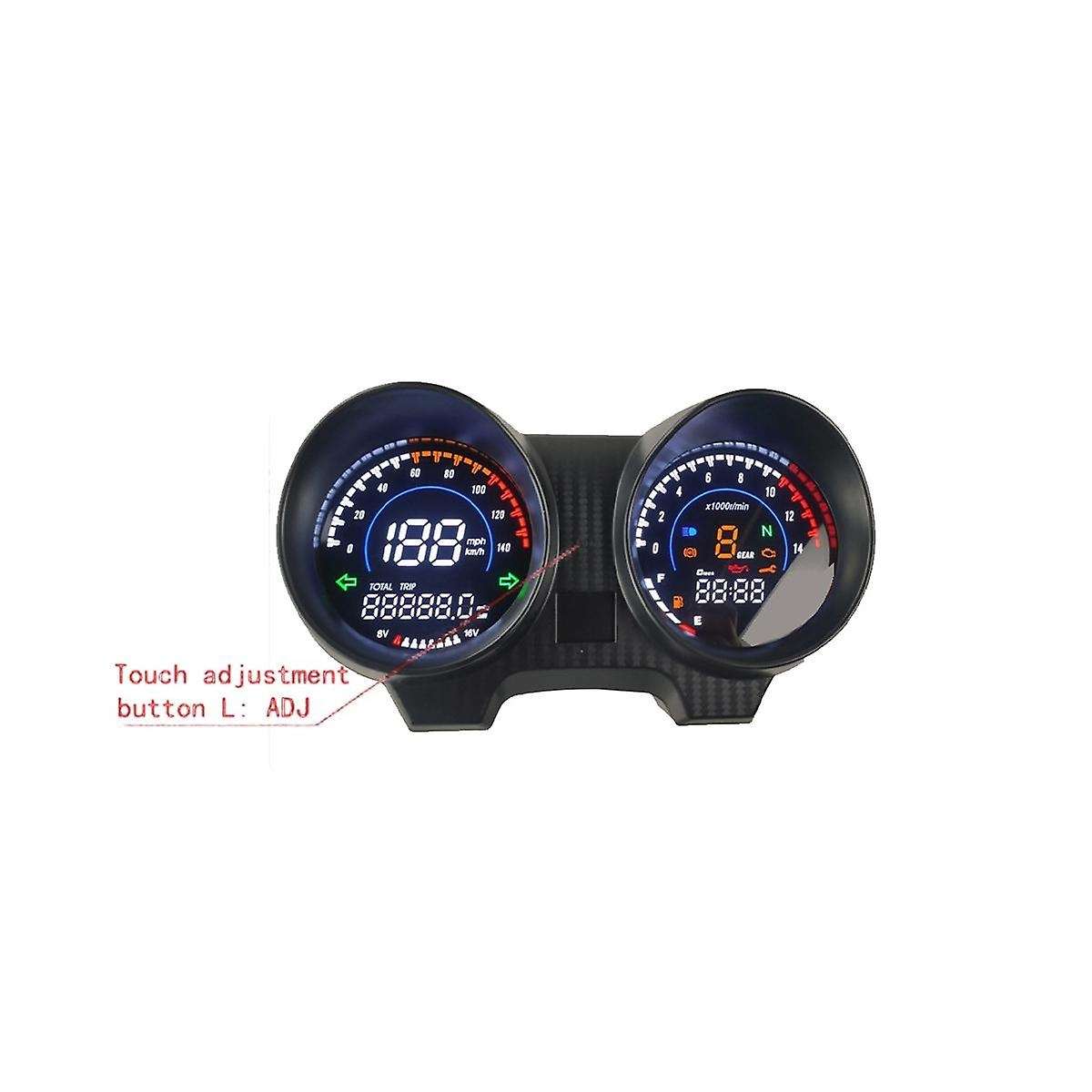 Led Digital Dashboard Motorcycle Rpm Meter Speedometer for Brazil 150 Cg150 Fan150 Motorcycle Access