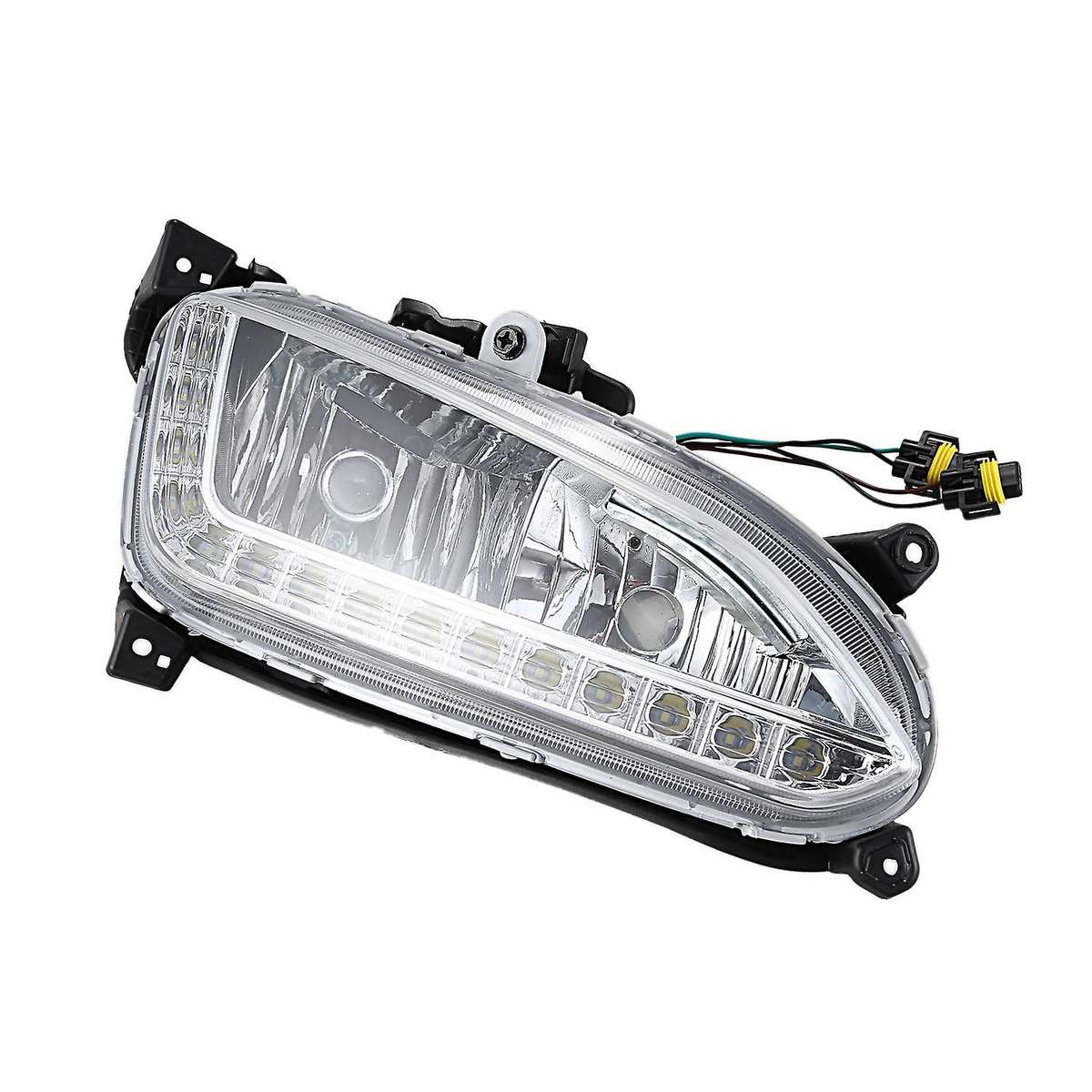 LED DRL Daytime Running Light Fog Lamp 12V Car Running Lights for IX45 2013 2014 2015