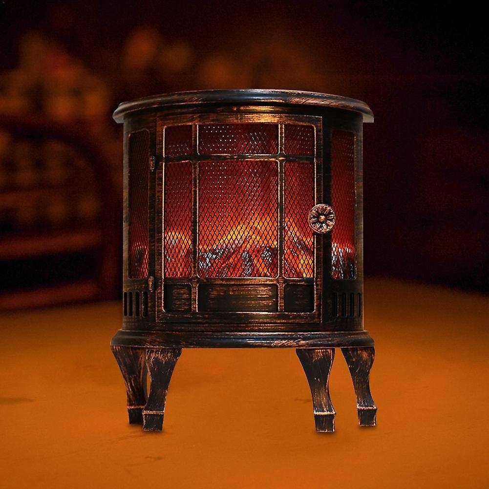 LED Flame Lantern Charcoal Lamps Simulated Fireplace Light Christmas Fake Campfire Fireplace Home Co