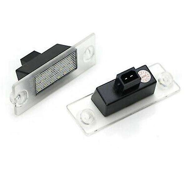 LED License Plate Lights Number Plate Light Car Parts Lamp for  A4 B5 96-01