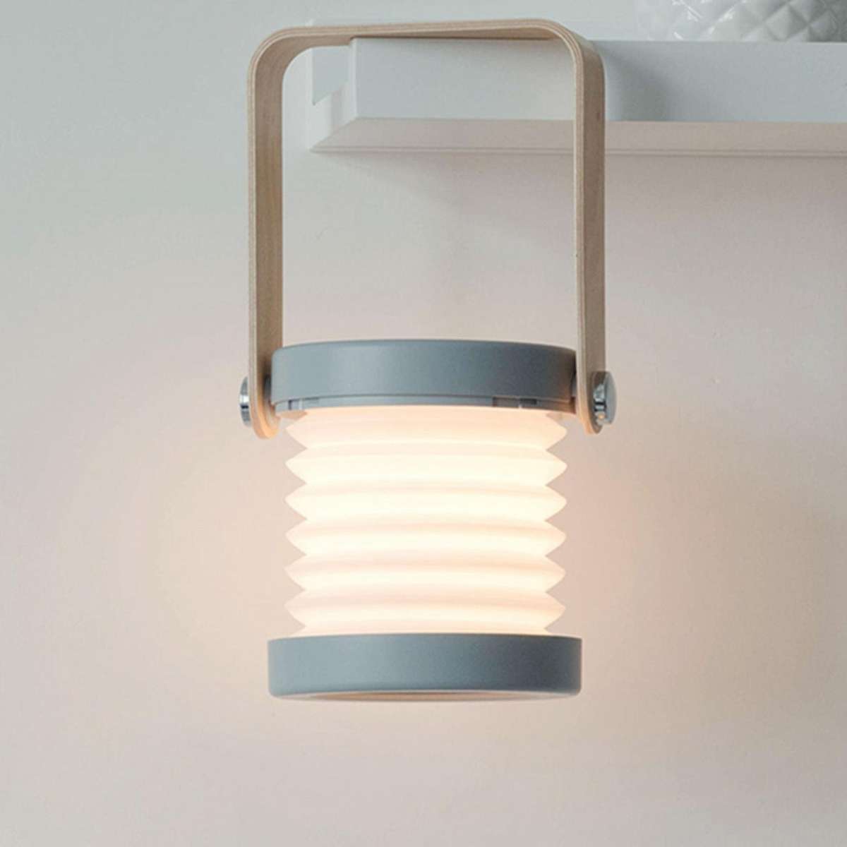 LED Night Light Foldable Table Lamp USB Rechargeable Portable Dimmable Light for Indoor Lighting Out