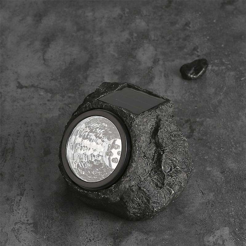 Led Outdoor Lights Waterproof Artificial Simulation Stone Style Night Decoration Lamp Solar Powered
