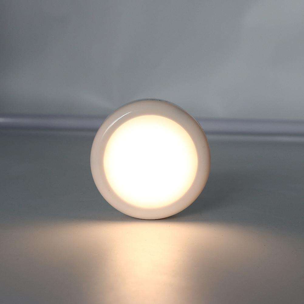 LED Puck Light Wireless Remote Control Dimmable Battery Operated Contact Sensor Night Lamp for Room