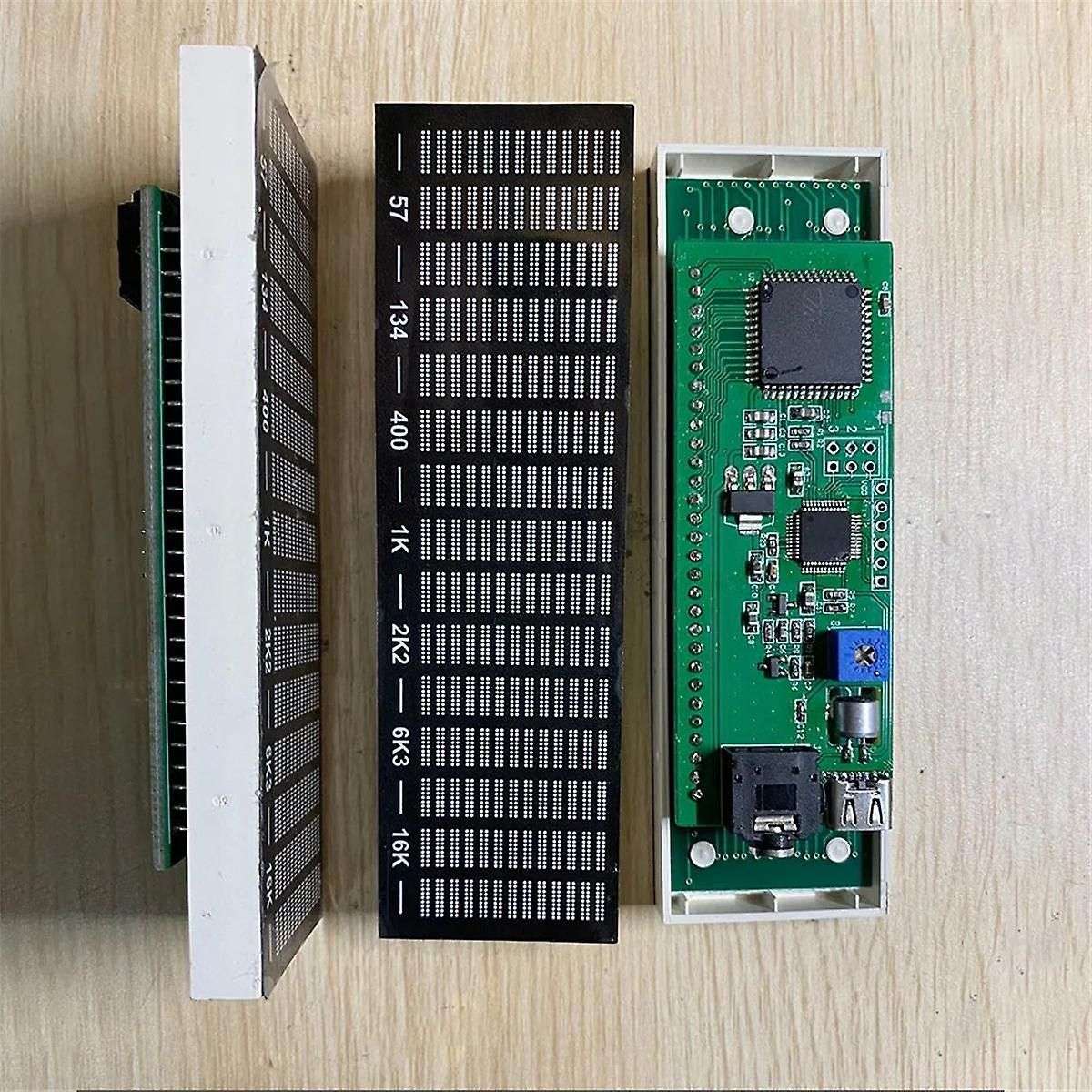 LED Sound Controlled Music Spectrum Display Pickup Ambient Light Atmospheric Rhythm Light for Car