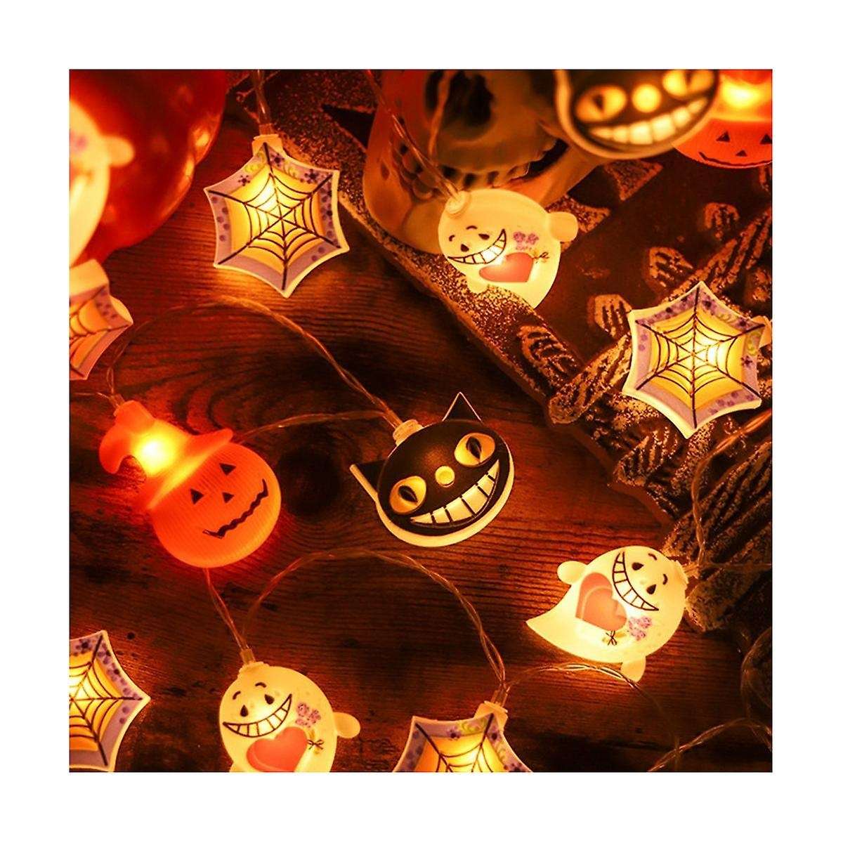 Led String Light Outdoor for Halloween String Lights for Holiday Lighting Decor Hanging Decor Scene