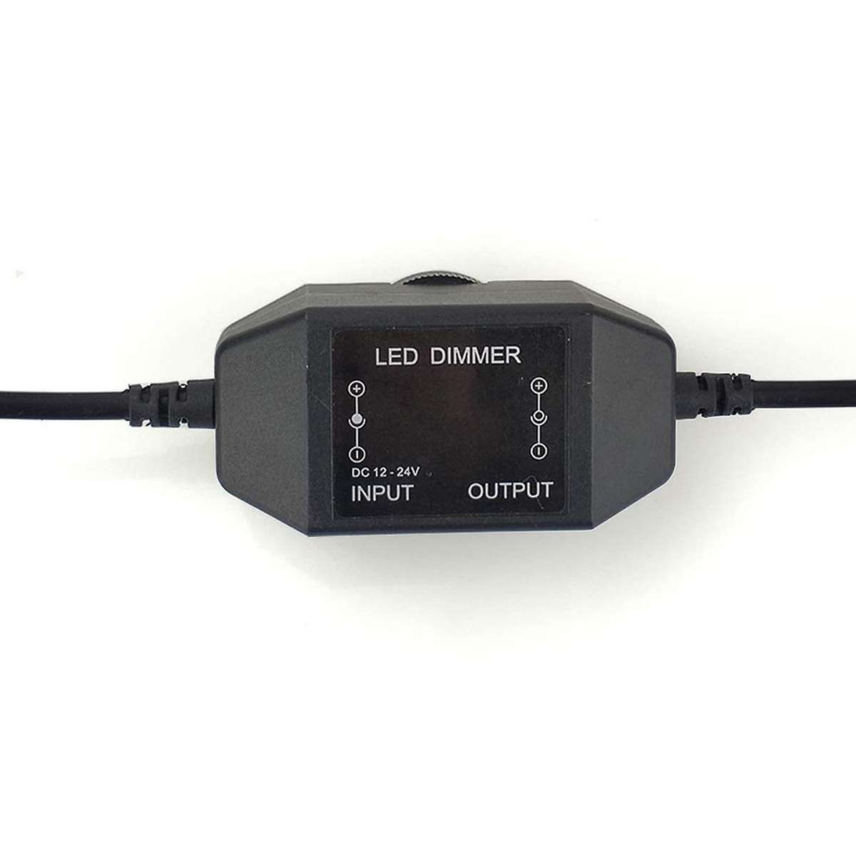 LED Strip Lights Dimmer Switch Stepless Compatible for LED Dimmable Lights, LED Rope Light 3528,5050