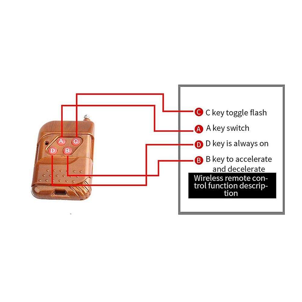 LED Strobe Wireless Lights Stroboscopes 24LED Strobe Light Car 12V Trailer Lights Truck Strobe Lamp