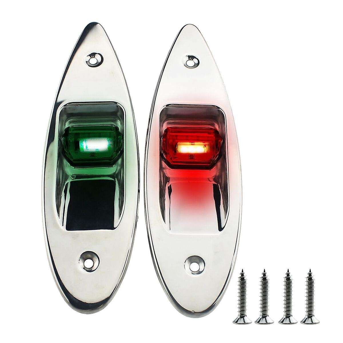 Led Two-color Signal Lights Marine Universal Navigation Lights Navigation Lights Boat Supplies