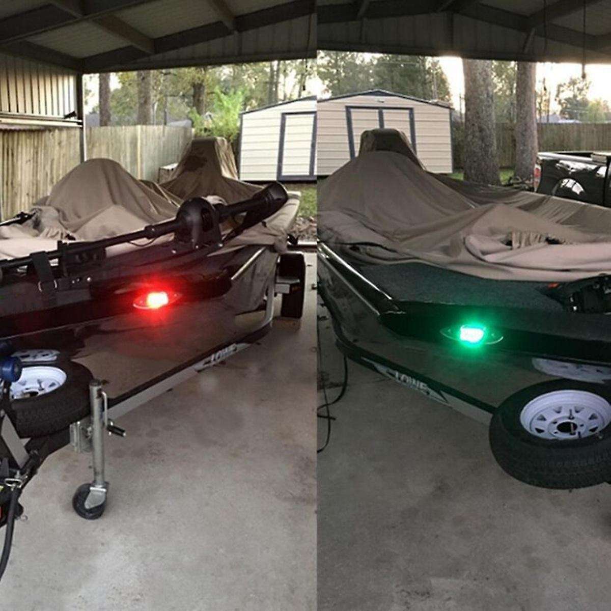 Led Two-color Signal Lights Marine Universal Navigation Lights Navigation Lights Boat Supplies