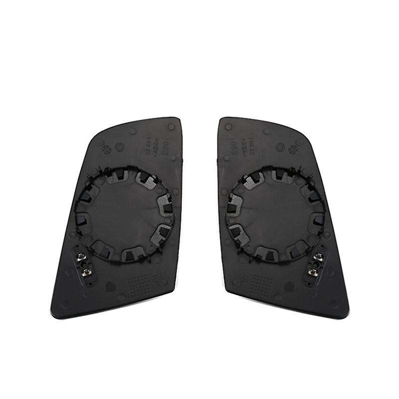 Left & Right Side Blue Heated Electric Wide Angle Wing Mirror Glass for- 5 E60 E61 2003 2004 2005 20