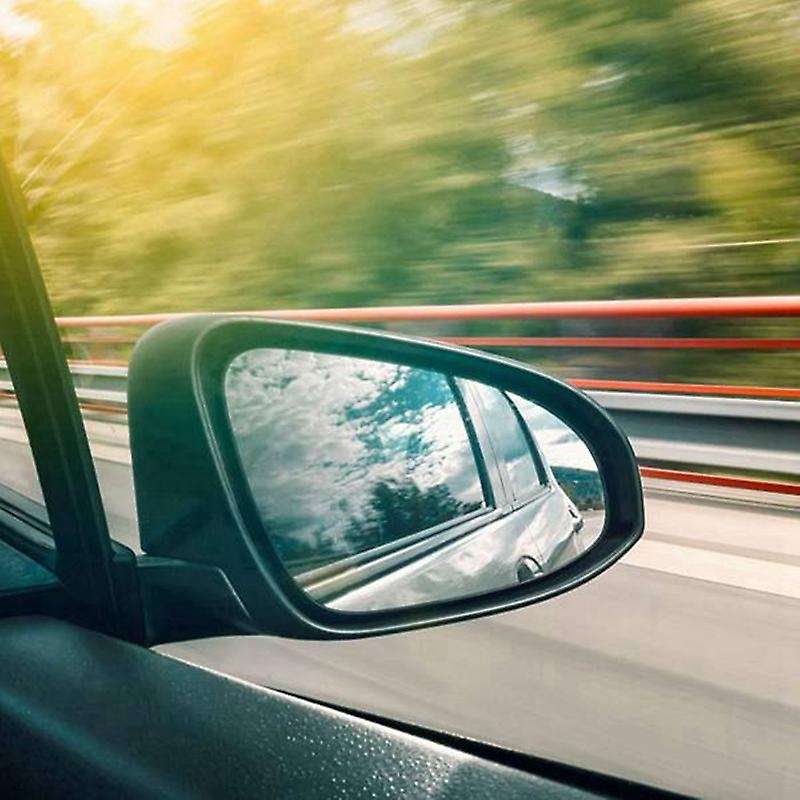 Left & Right Side Blue Heated Electric Wide Angle Wing Mirror Glass for- 5 E60 E61 2003 2004 2005 20