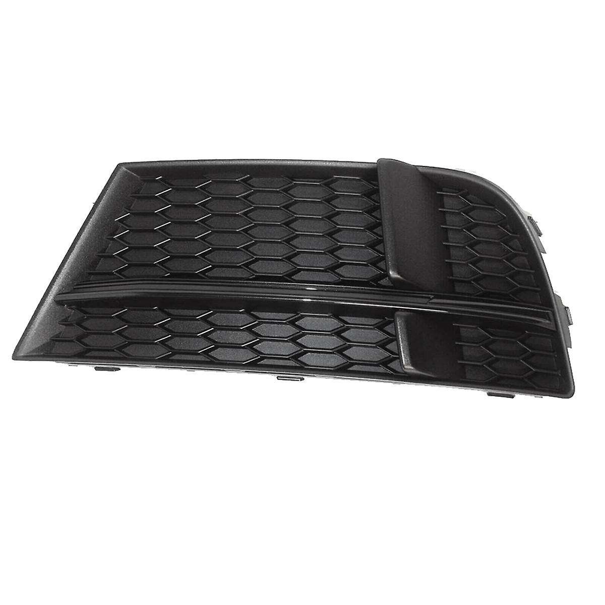 Left Front Bumper Lower Grille Cover Honeycomb Bezel 8v3807681ab for A3 S3 M 2017-2019 Fog Light Hon