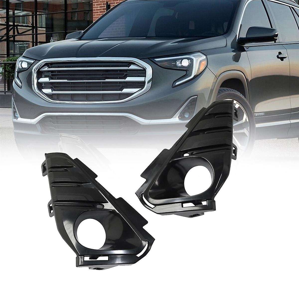 Left Front Fog Light Cover Bezel Trim for 2018-2021 Terrain Driver and Passenger Side 23196307