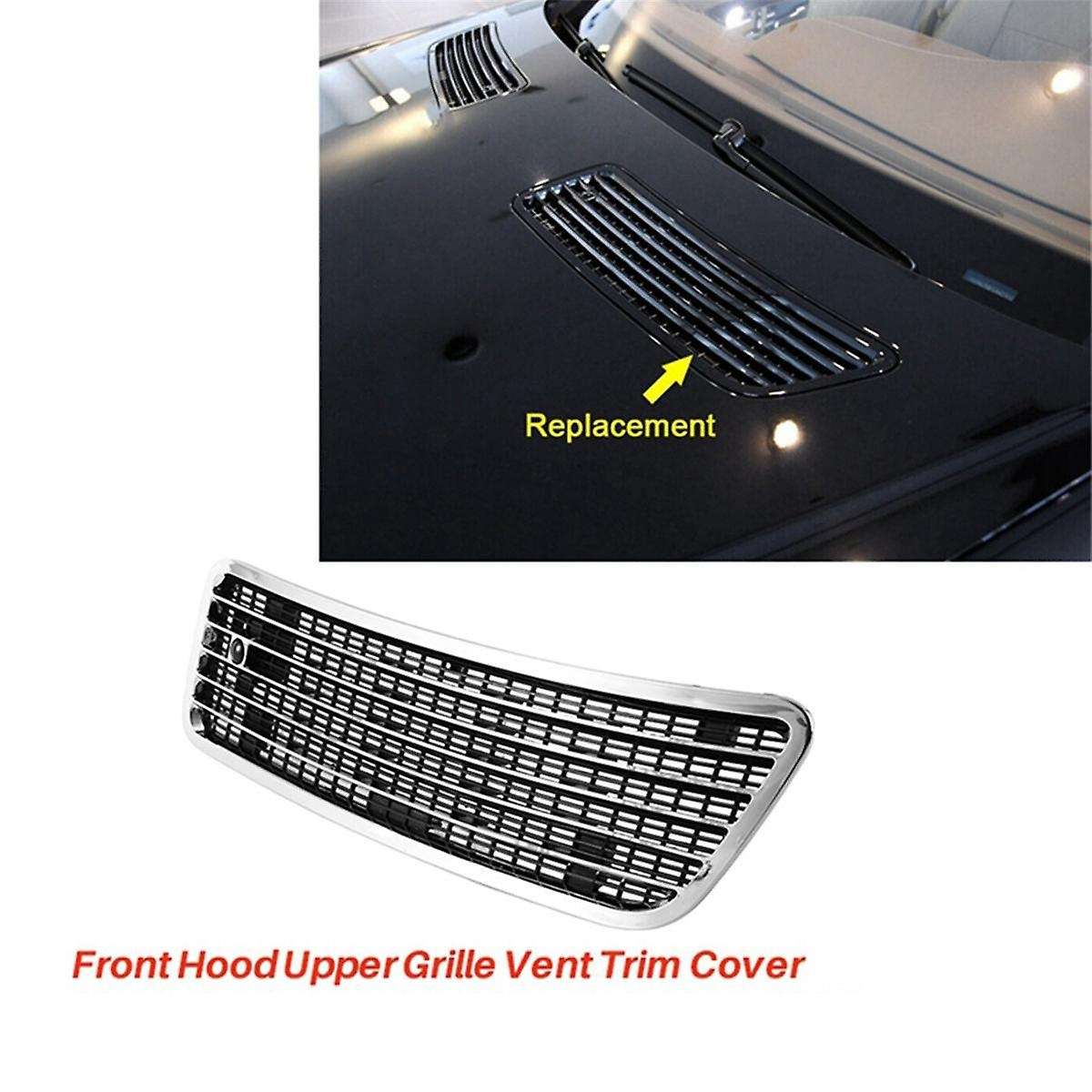 Left Front Hood Upper Grille Cover for W221 W251 2007-2013 A2218800305 Bonnet Grill Chrome Trim