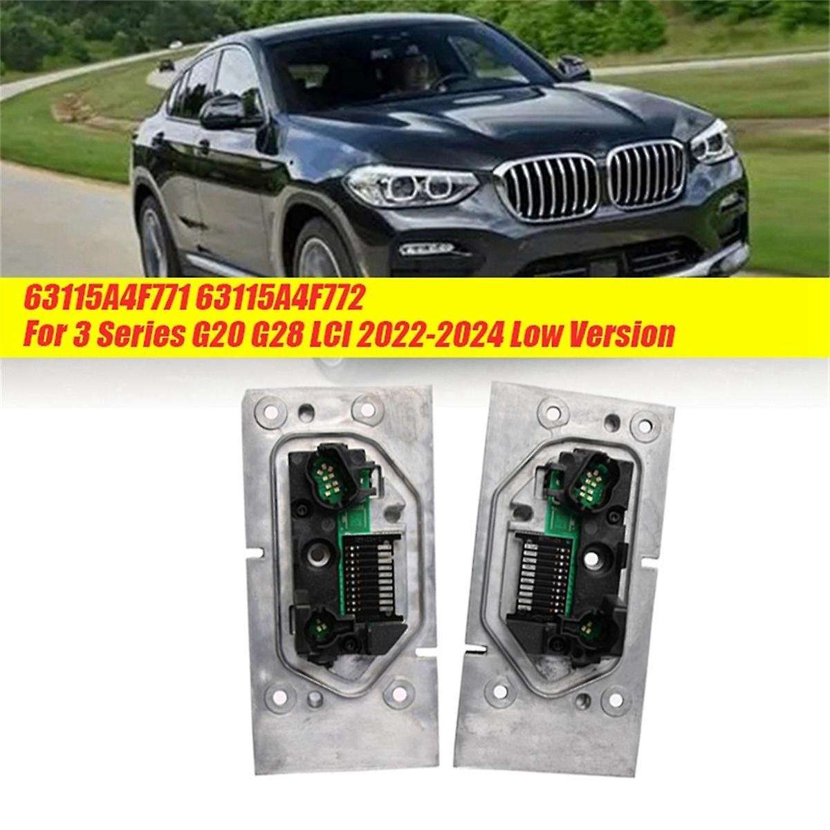 Left Led Headlight Module Angel Eyes Source 63115a4f771 for G20 G28 2022-2024 Drl Daytime Running Tu