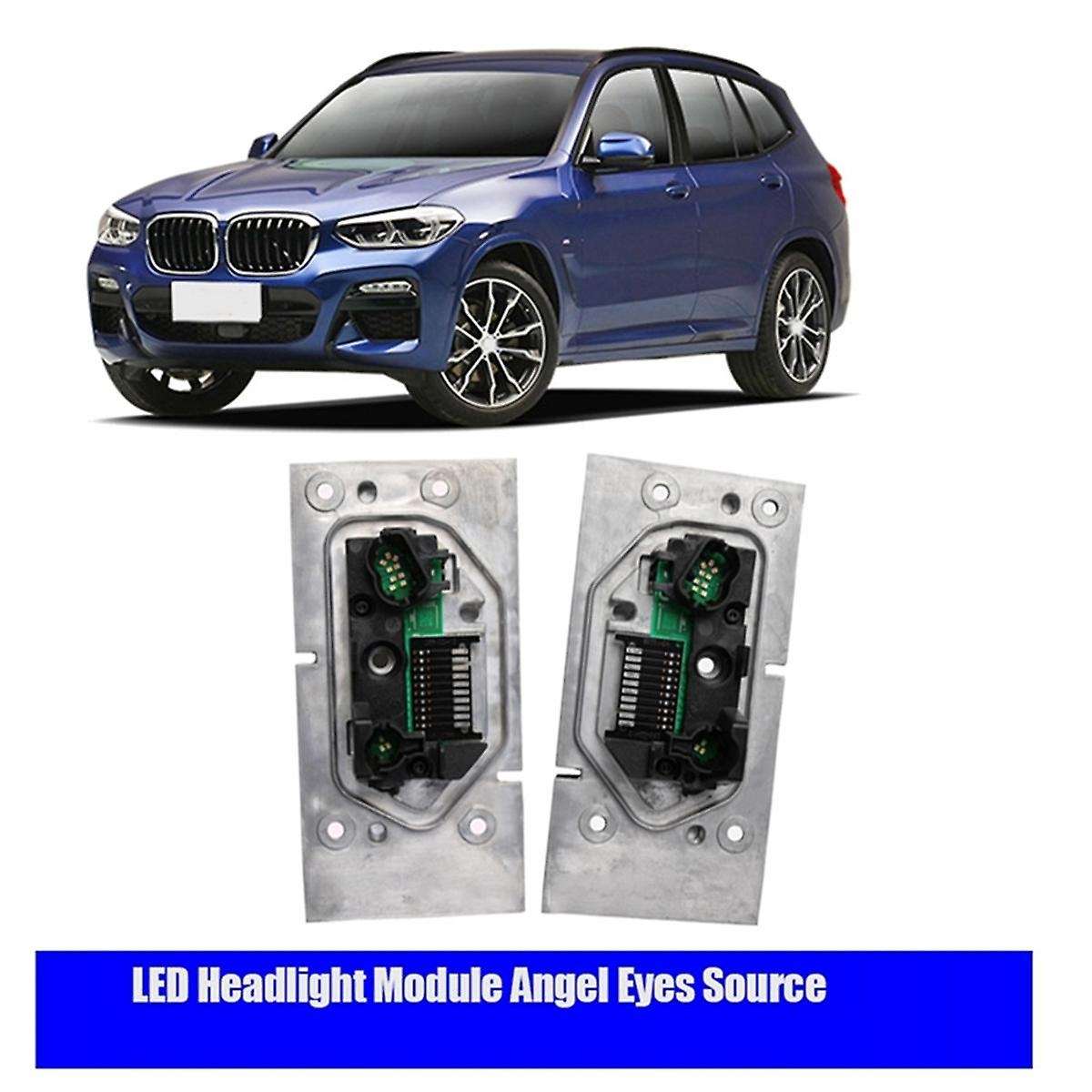 Left Led Headlight Module Angel Eyes Source 63115a4f771 for G20 G28 2022-2024 Drl Daytime Running Tu