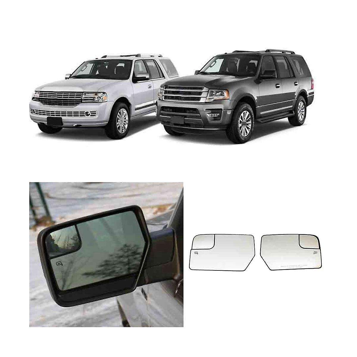 Left Rear View Mirror Glass Electric Heating Lens Cl1z17k707c for Expedition Navigator 2012-2017