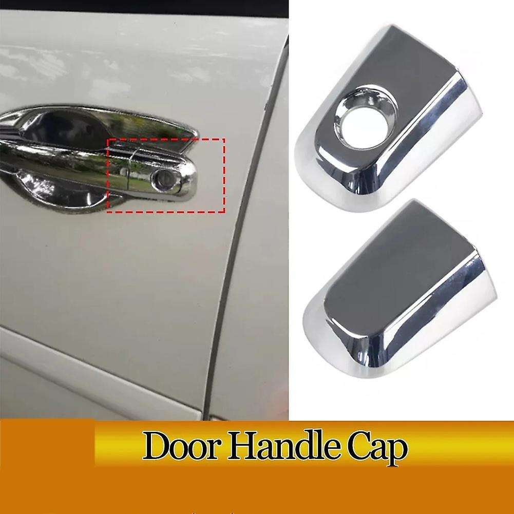 Left Right Door Outer Handle Chrome Cap Cover for Sport Montero 2008-2015 L200 Triton 2005-2015